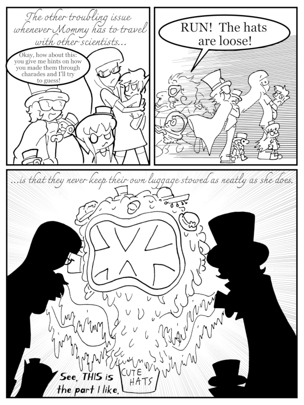 This monster was SUPPOSED to have my own personal bucket hat on top, but that detail kind of disappeared at some point