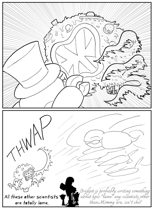 ...it's a "call-back" that I definitely only noticed after I'd already finished drawing the thing.