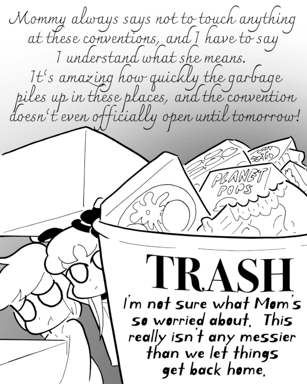 Anyone who's every been to any sort of a convention knows this isn't even a joke